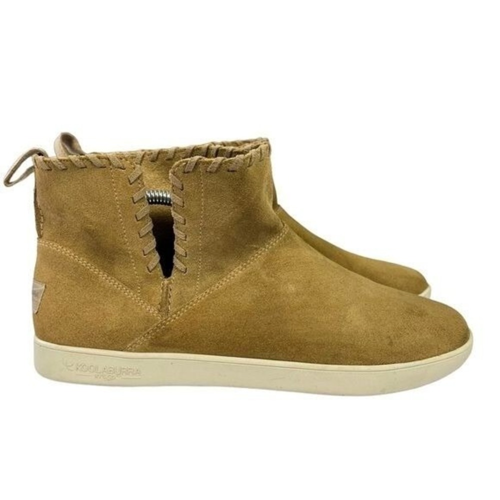 Koolaburra by UGG Rylee Suede Ankle Boots US10 Casual Cozy Everyday Wear Slip On